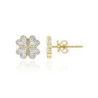 Boucles d'oreilles en or et Diamant SI1 (G)