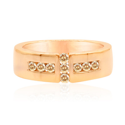 Bague en or et Diamant rose de France SI1 d'Argyle  (Annette)