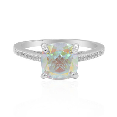 Bague en argent et Topaze Rayon de Lune