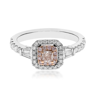 Bague en or et Diamant rose I1 (CIRARI)