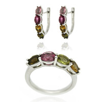 Bague en argent et Tourmaline