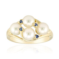 Bague en or et Perle d'Akoya (Michelle Albala)