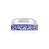Bague en or et Tanzanite AAA (de Melo)