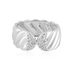 Bague en argent et Diamant I2 (H) (de Melo)