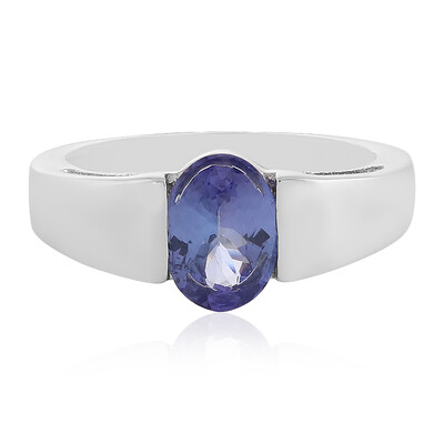 Bague en argent et Tanzanite