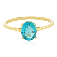 Bague en argent et Apatite