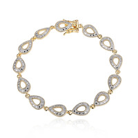 Bracelet en laiton et Diamant I3 (I) (Juwelo Style)