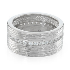 Bague en argent et Zircon