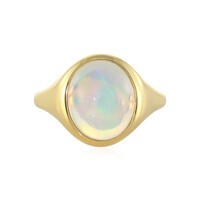 Bague en argent et Opale Welo