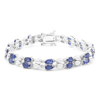 Bracelet en argent et Kyanite