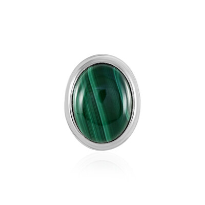 Pendentif en argent et Malachite (MONOSONO COLLECTION)
