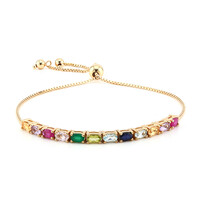 Bracelet en argent et Rubis