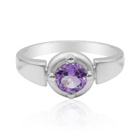 Bague en argent et Améthyste