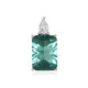 Pendentif en argent et Fluorite verte