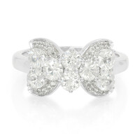 Bague en argent et Zircon