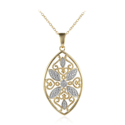 Collier en argent et Diamant I3 (I)