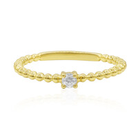 Bague en or et Zircon