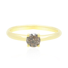 Bague en or et Diamant champagne SI2 d'Argyle (de Melo)