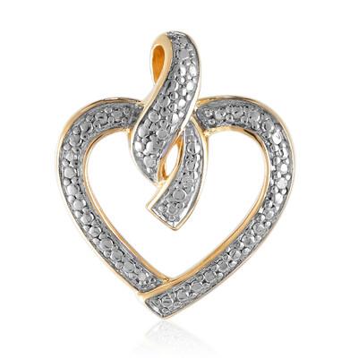 Pendentif en argent et Diamant PK (I)
