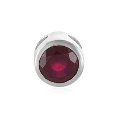 Pendentif en argent et Rubis de Madagascar