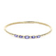 Bracelet en or et Tanzanite AAA (CIRARI)