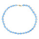 Collier en argent et Quartz Aqua