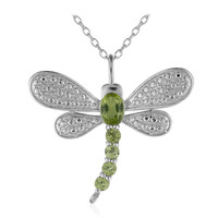 Collier en argent et Péridot