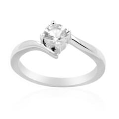 Bague en argent et Danburite