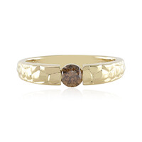 Bague en or et Diamant chocolat I1 (de Melo)