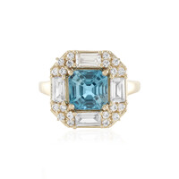 Bague en or et Zircon de Ratanakiri (Adela Gold)