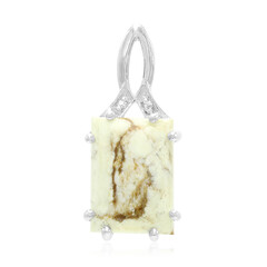 Pendentif en argent et Magnésite