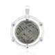 Pendentif en argent et Météorite d'Alétaï