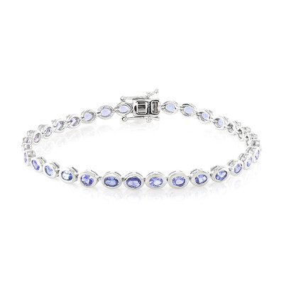 Bracelet en argent et Tanzanite