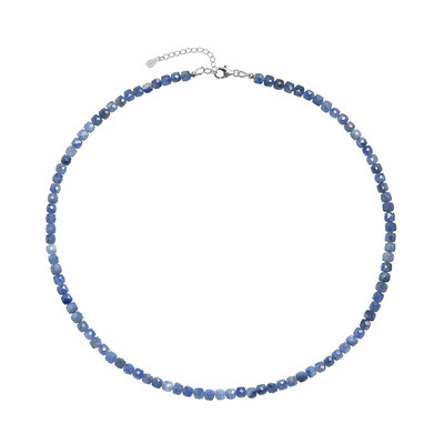 Collier en argent et Disthène