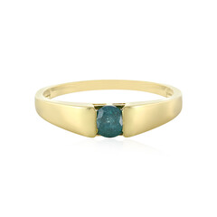 Bague en or et Diamant bleu I3