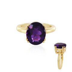 Bague en argent et Améthyste de Zambie
