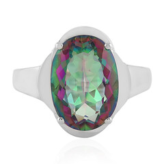 Bague en argent et Quartz mystique