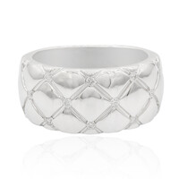 Bague en argent et Diamant I1 (G)