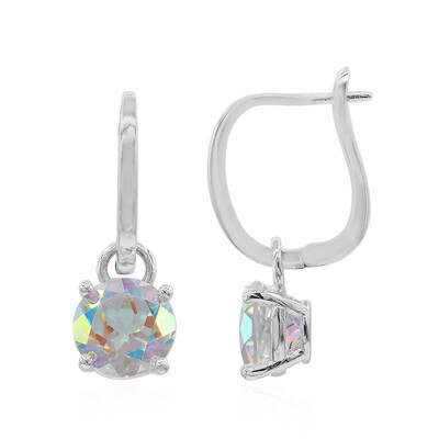 Boucles d'oreilles en argent et Topaze Rayon de Lune