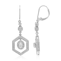 Boucles d'oreilles en or et Diamant SI1 (H) (CIRARI)
