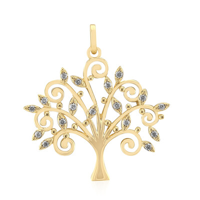 Pendentif en or et Diamant SI1 (G) (Annette)