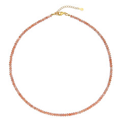 Collier en argent et Pierre du Soleil