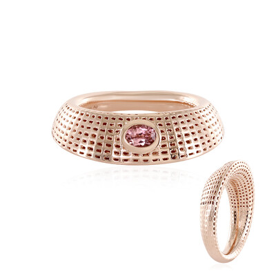 Bague en argent et Tourmaline rose (SAELOCANA)