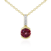 Collier en argent et Grenat du Malawi