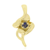 Pendentif en or et Dumortiérite