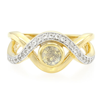 Bague en argent et Spectrolite