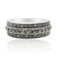 Bague en argent et Marcassite