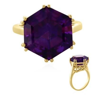 Bague en argent et Améthyste