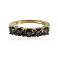 Bague en argent et Quartz mystique