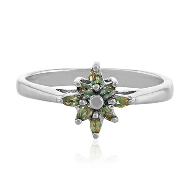 Bague en argent et Alexandrite